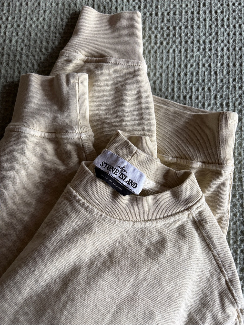 Stone Island Cotton Fleece Sweatshirt